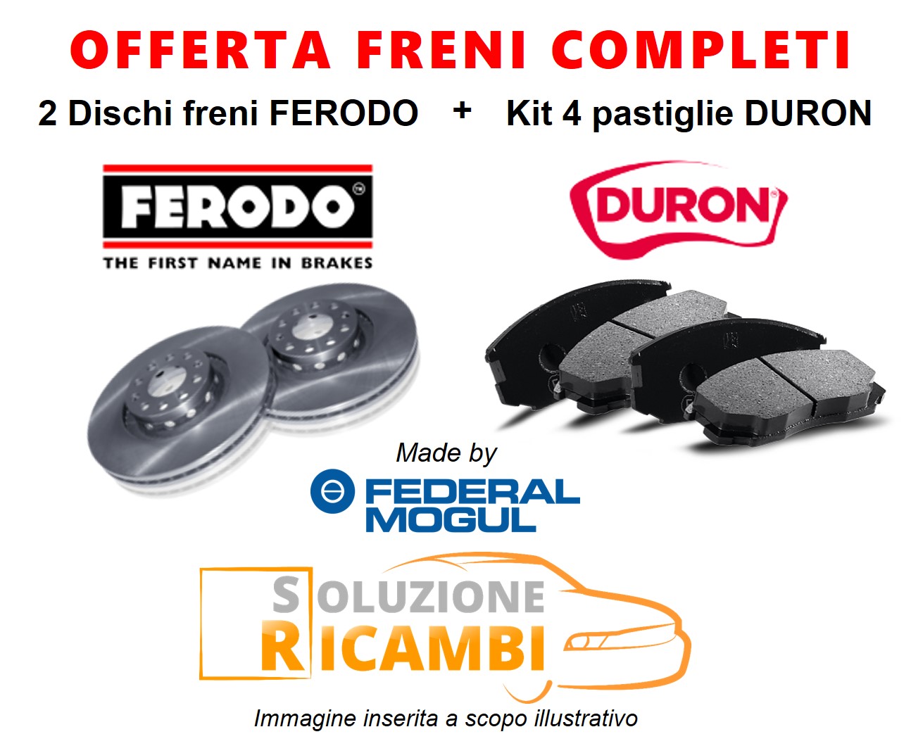 Kit Dischi + Pastiglie Freni Anteriori BMW 7 '01-'05 760 i,Li 327 KW 445 CV